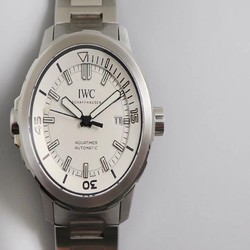 IWC Aquatimer IW329004 V6Factory 1:1 Best Edition, 44MM, Stainless Steel, White Dial, Stainless Steel Bracelet, SWISS ETA 2836-2 Automatic Movement